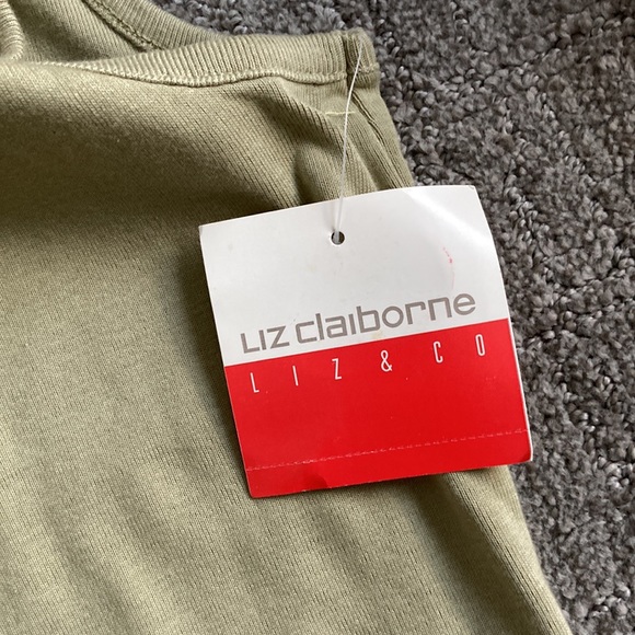 Liz Claiborne Boatneck Line Sleeveless Top - Picture 8 of 8